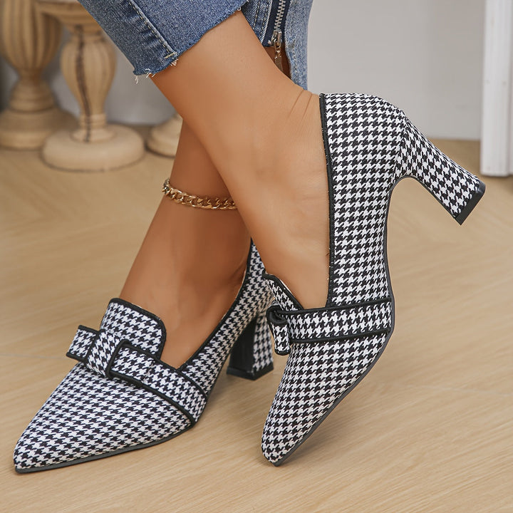 Emma - Stylish Patterned Heels