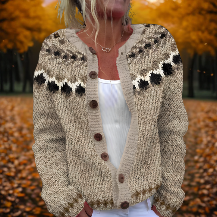 Adeline - Elegant Knitted Cardigan