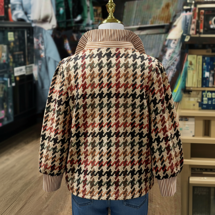 Fiona - Stylish Patterned Blouse