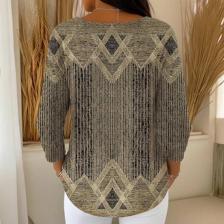 Sandra - Casual Longsleeve Shirt