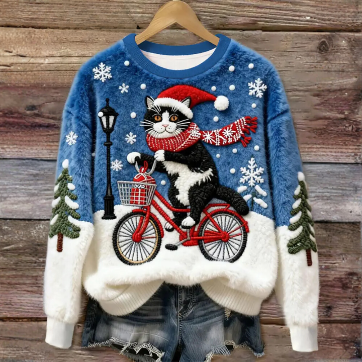 Sofia - Comfortable Round Neck Sweater