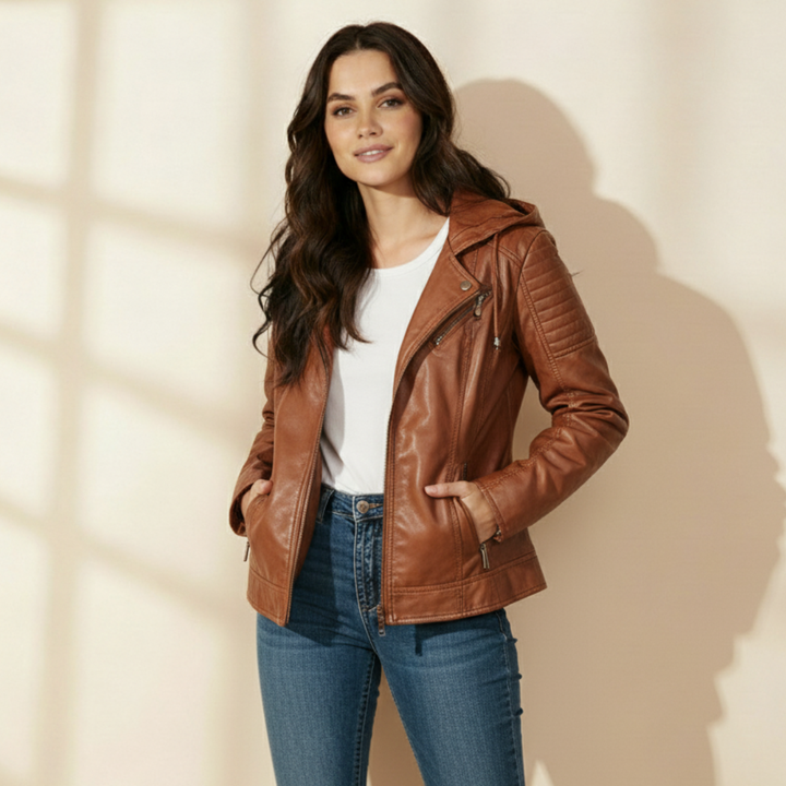 Monika - Vintage Jacket with Hood