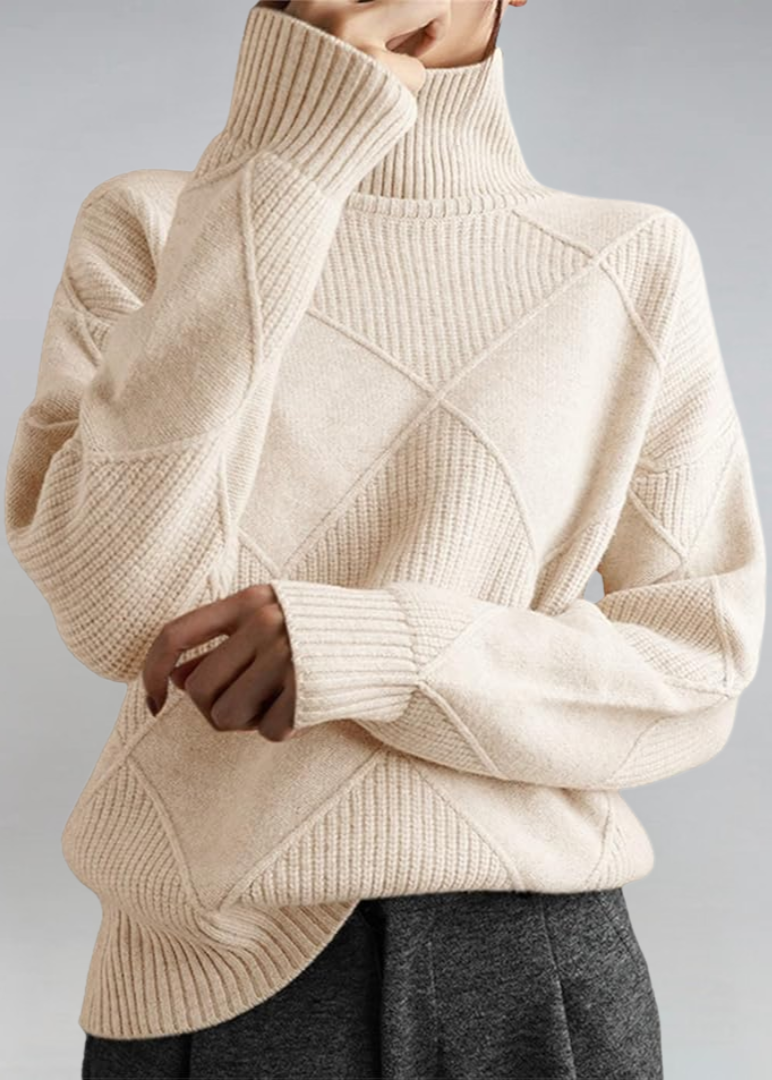 Lauren - Casual Turtleneck Pullover