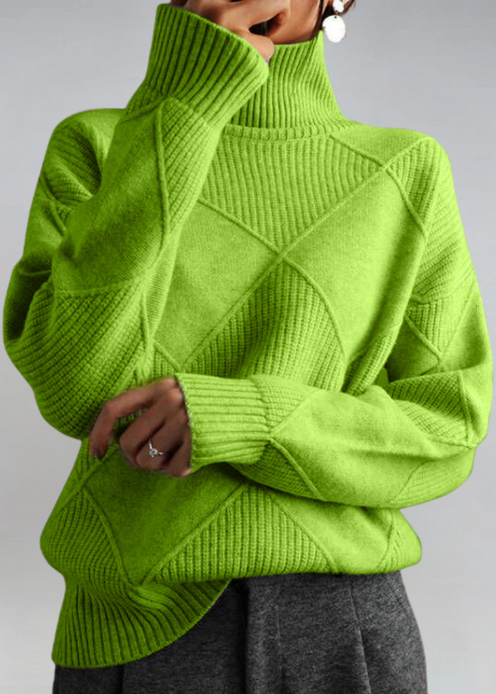 Lauren - Casual Turtleneck Pullover