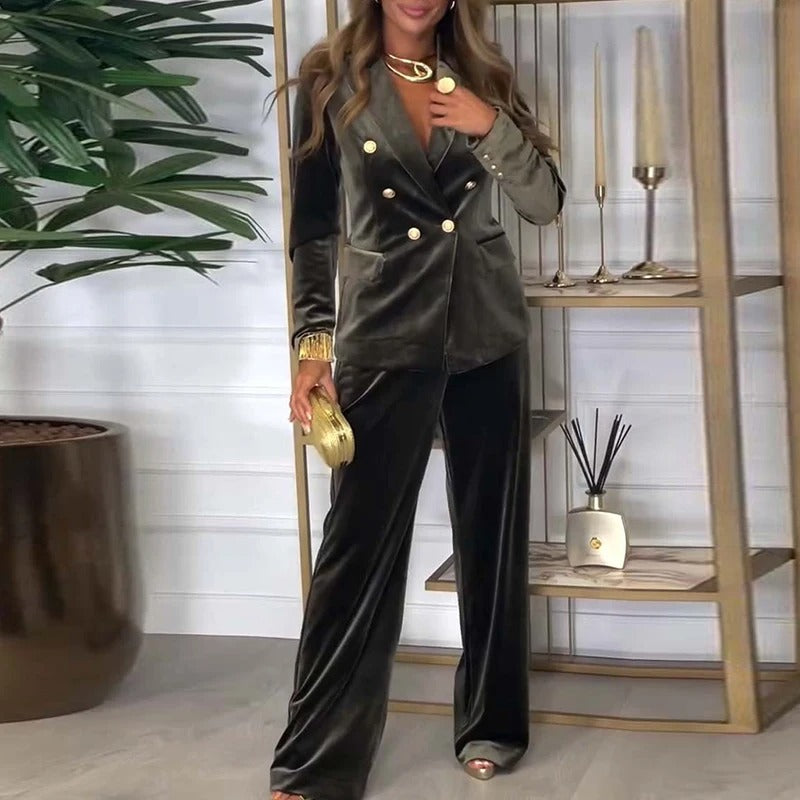 Jennie - Elegant Blazer and Pant Set