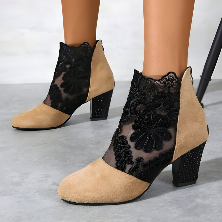 Norene - Stylish Laced Heels