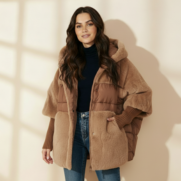 Marcelina - Warm Hooded Winter Jacket