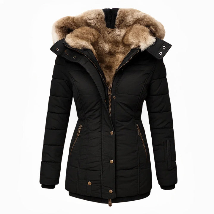 Annie - Warm Fur Lined Winter Jacket