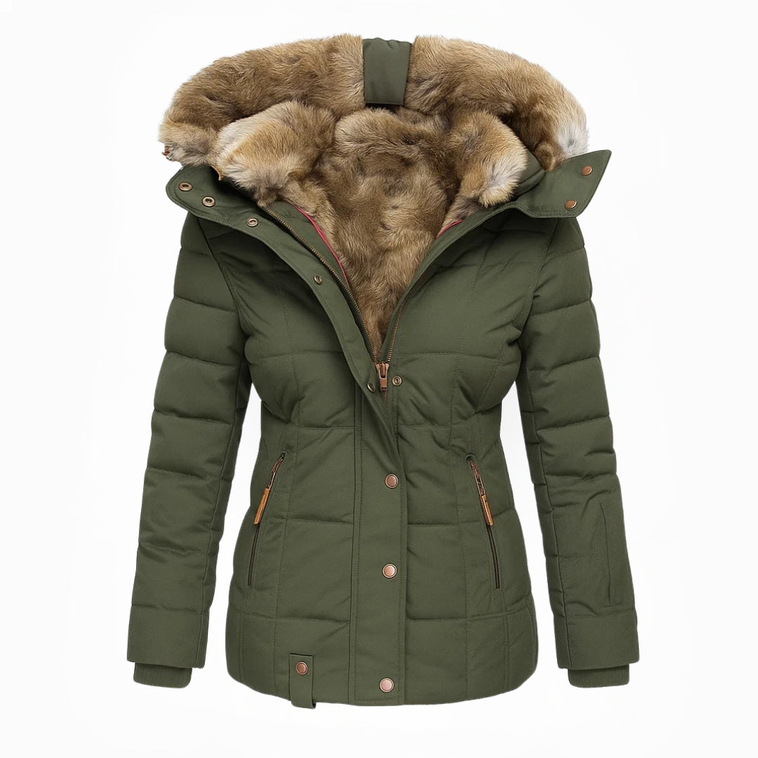 Annie - Warm Fur Lined Winter Jacket