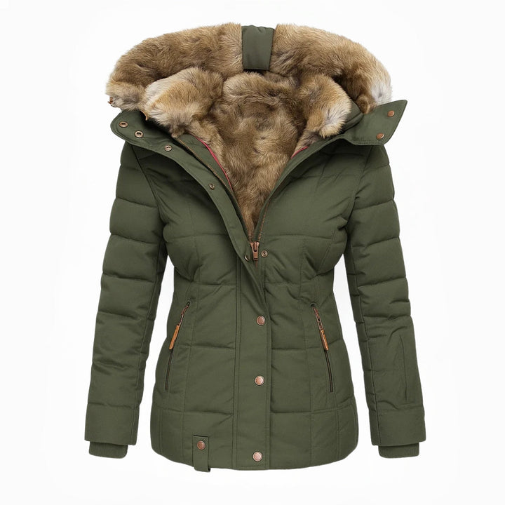 Annie - Warm Fur Lined Winter Jacket