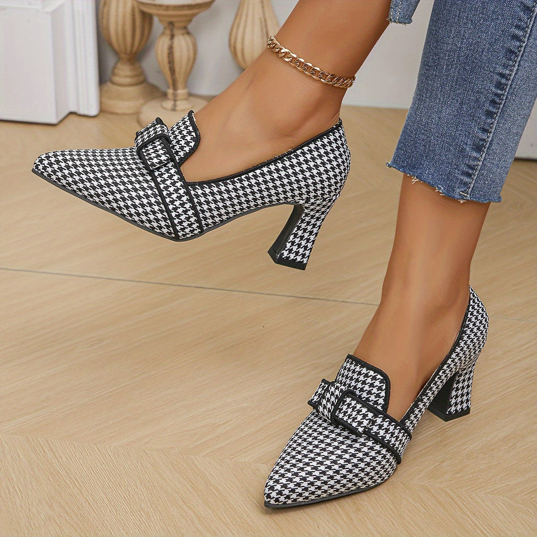 Emma - Stylish Patterned Heels