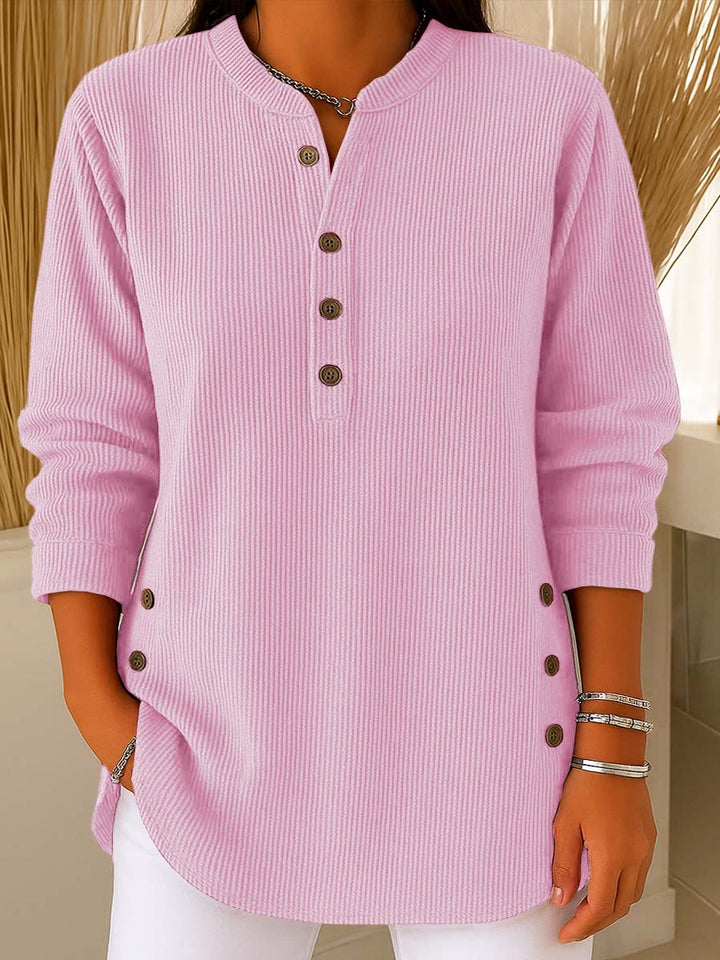 Scarlette - Casual Buttoned Sweater
