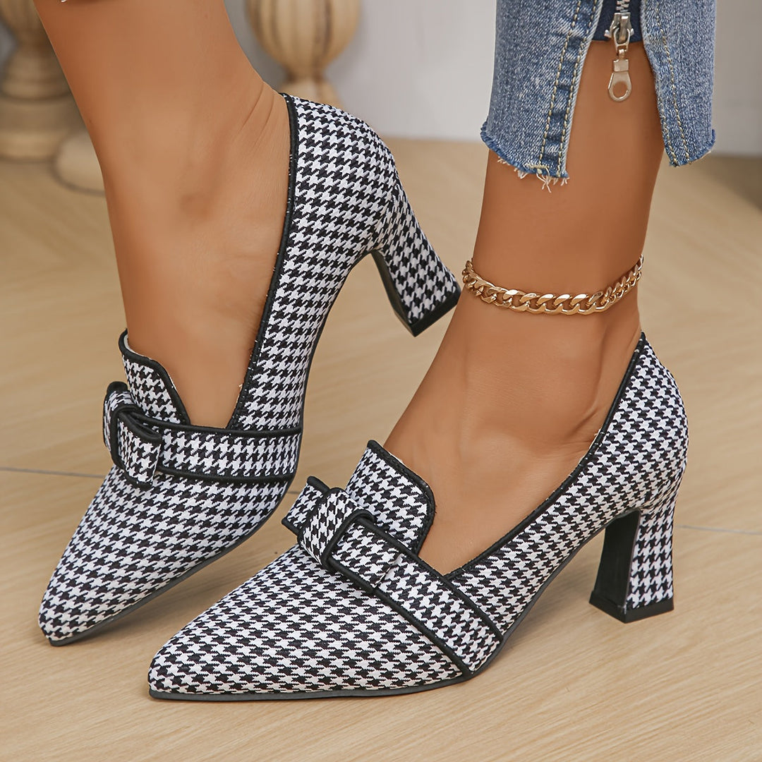 Emma - Stylish Patterned Heels
