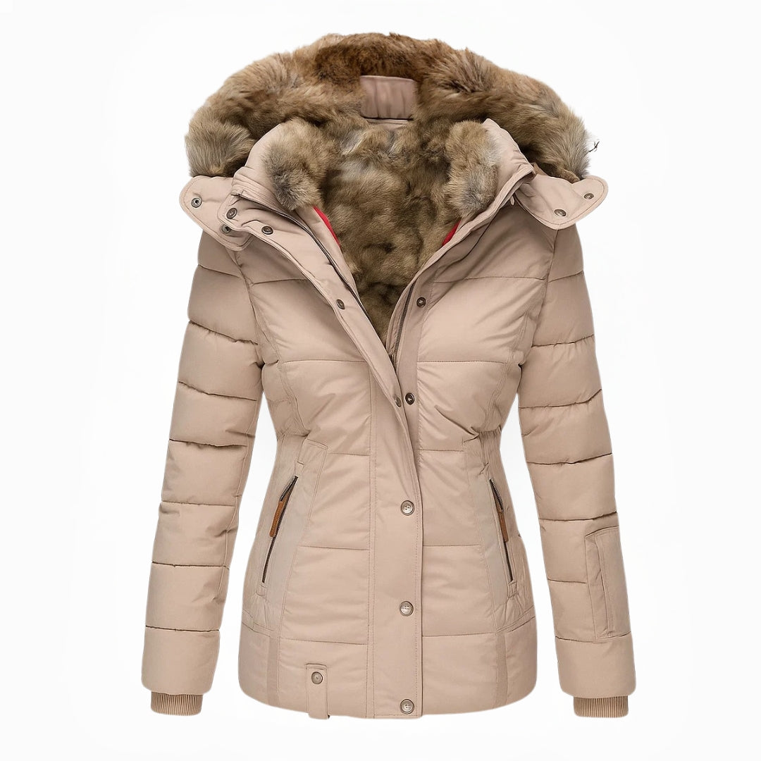Annie - Warm Fur Lined Winter Jacket