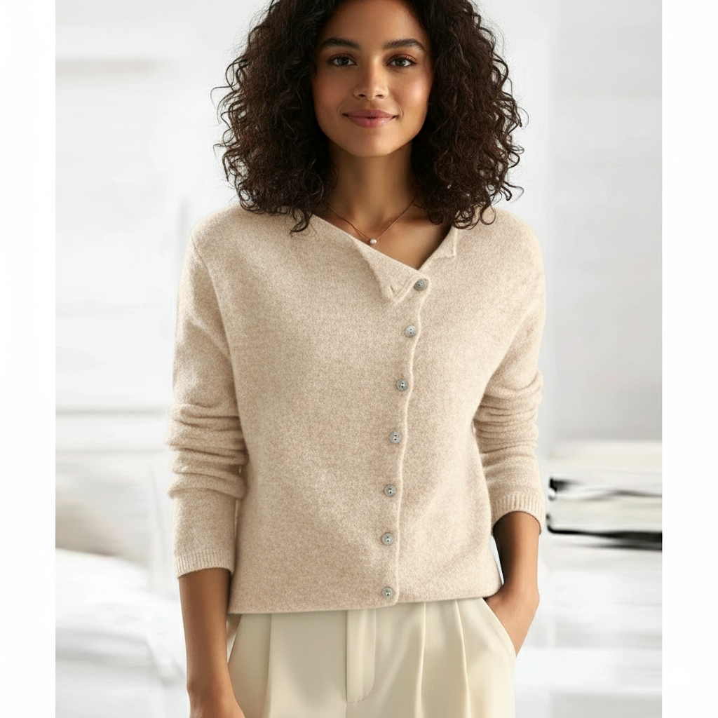 ANAIS™ | Luxe Buttoned Sweater