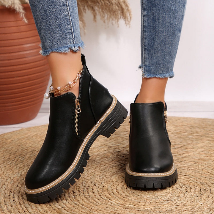 Katrina - Vintage Ankle Boots