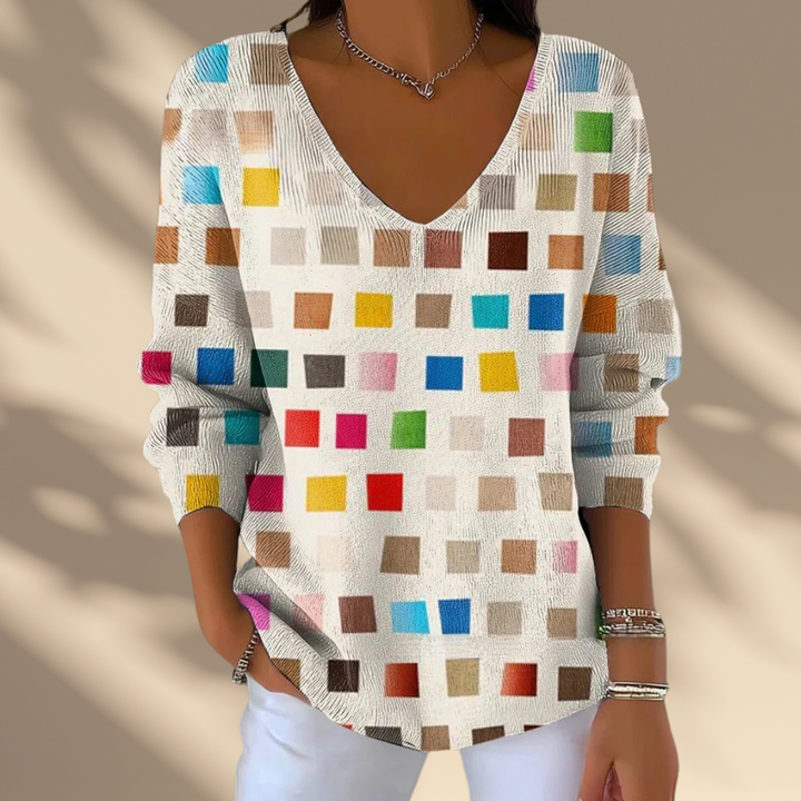 Beatrice | Stylish V-neck Sweater