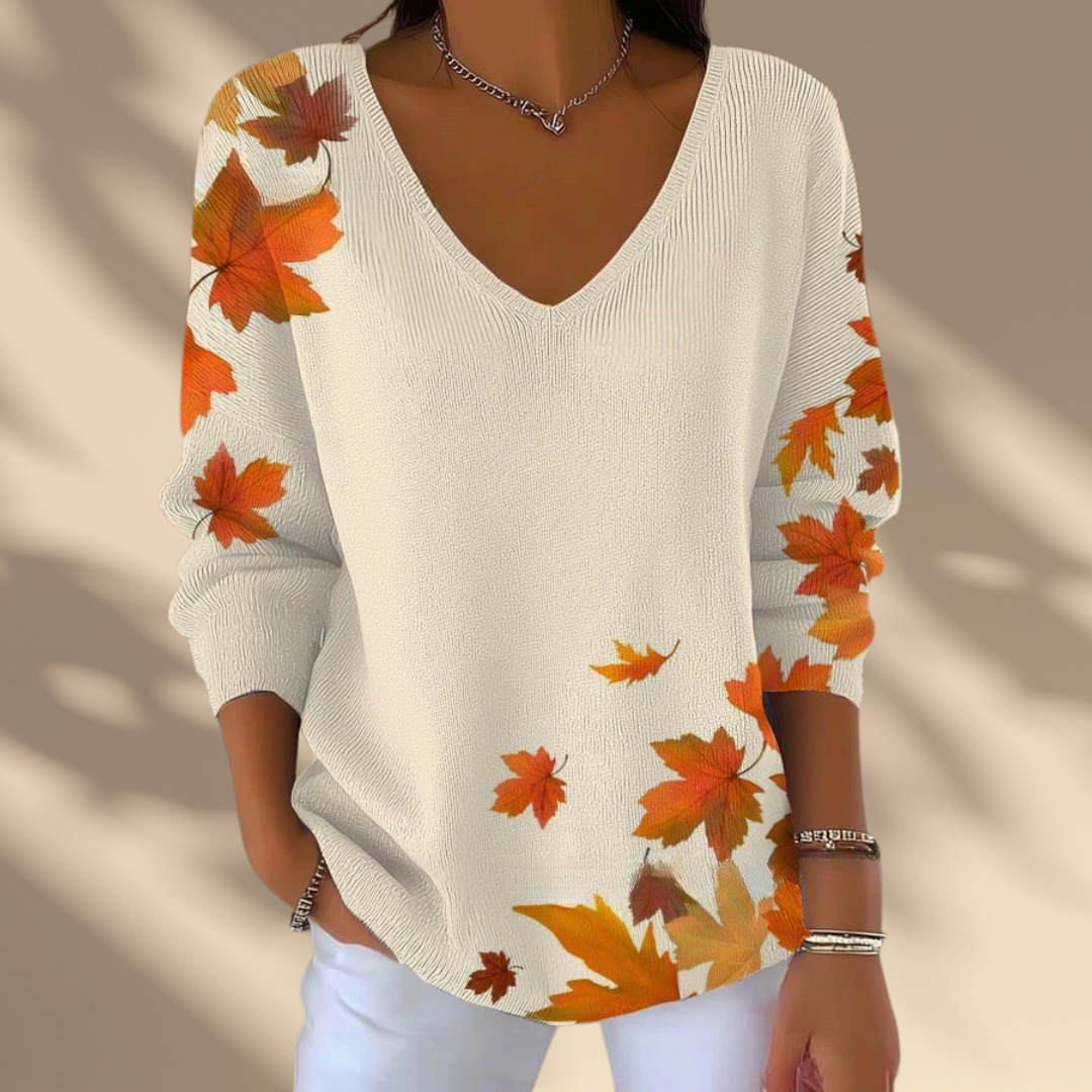 Beatrice | Stylish V-neck Sweater