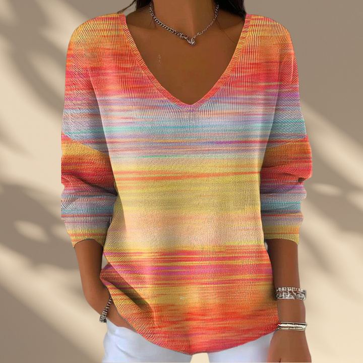 Beatrice | Stylish V-neck Sweater