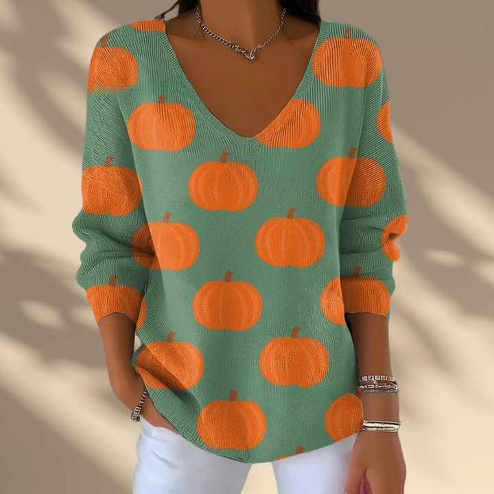 Beatrice | Stylish V-neck Sweater