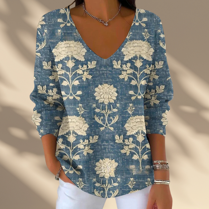 Beatrice | Stylish V-neck Sweater