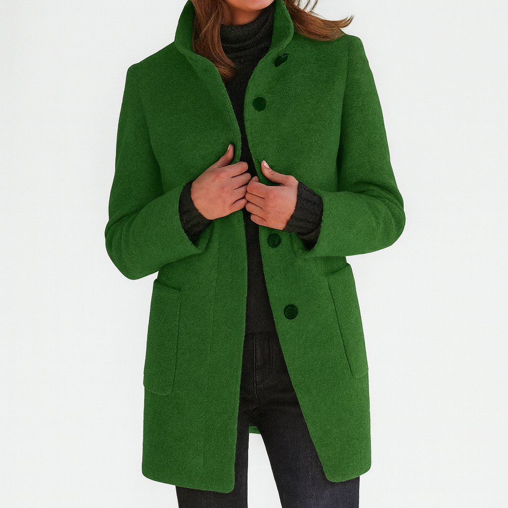Stella | Stylish High Collar Winter Coat