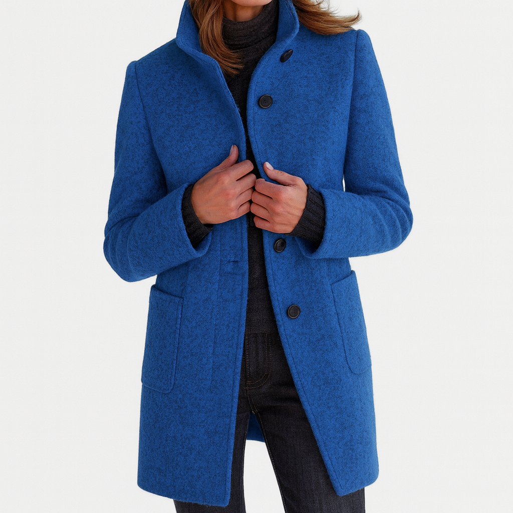Stella | Stylish High Collar Winter Coat