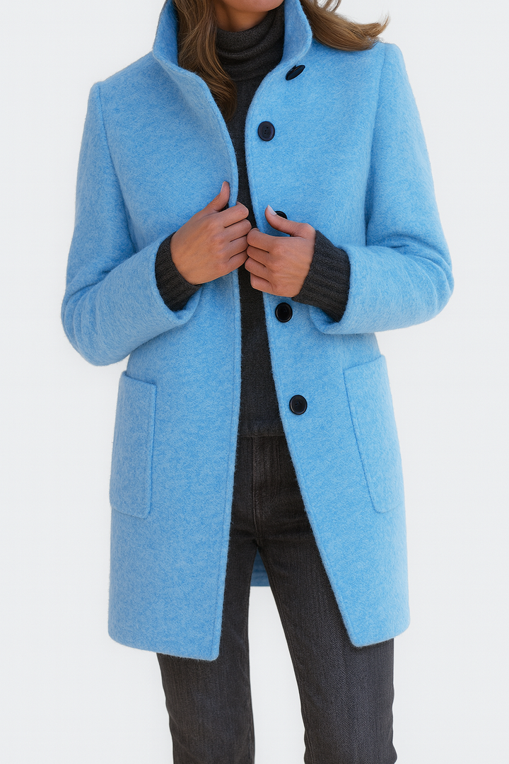 Stella | Stylish High Collar Winter Coat