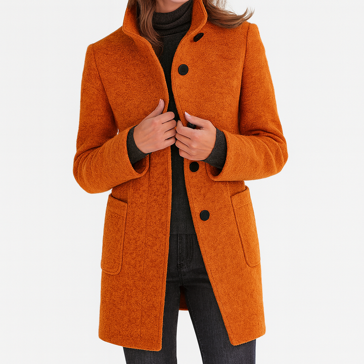 Stella | Stylish High Collar Winter Coat