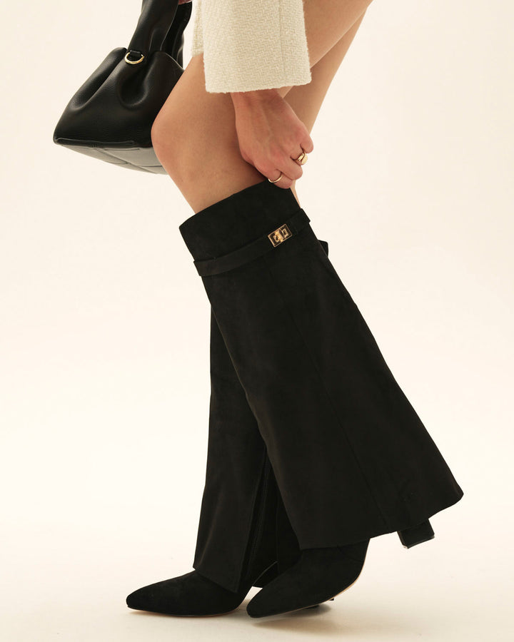 Lavina - Vintage Knee High Boots