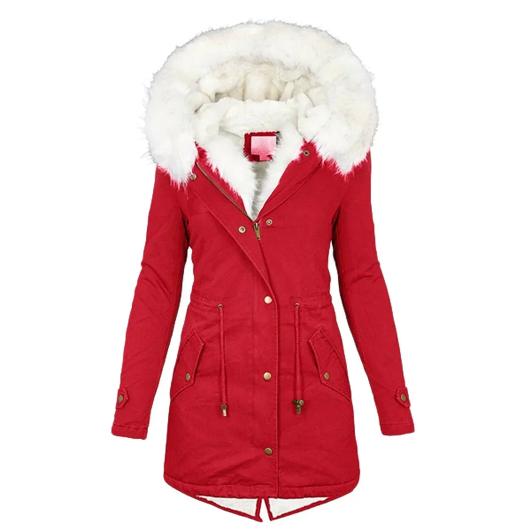 Giulia - Warm Fur-lined Winter Jacket