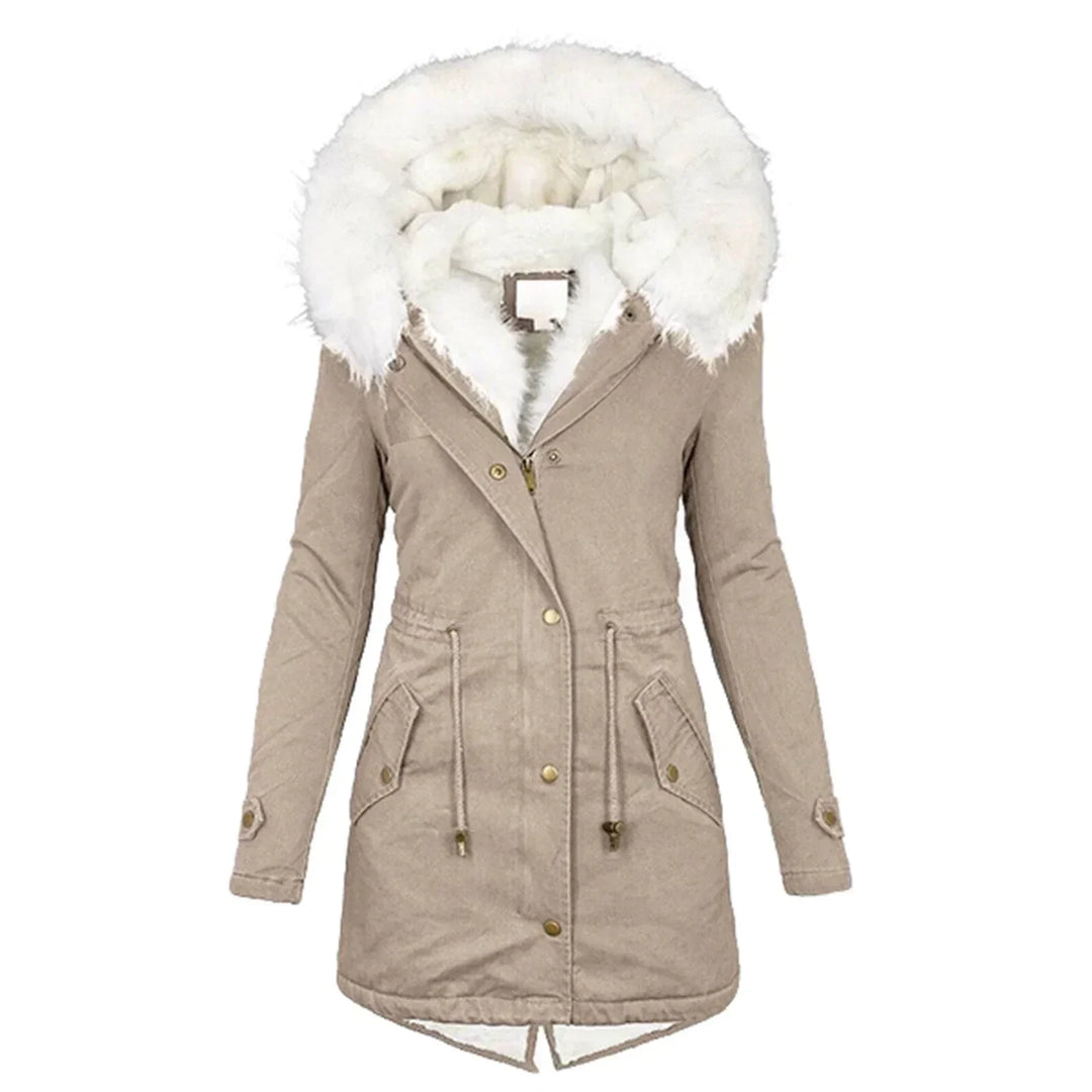 Giulia - Warm Fur-lined Winter Jacket