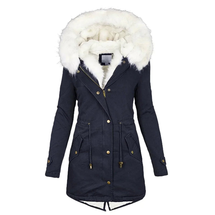 Giulia - Warm Fur-lined Winter Jacket