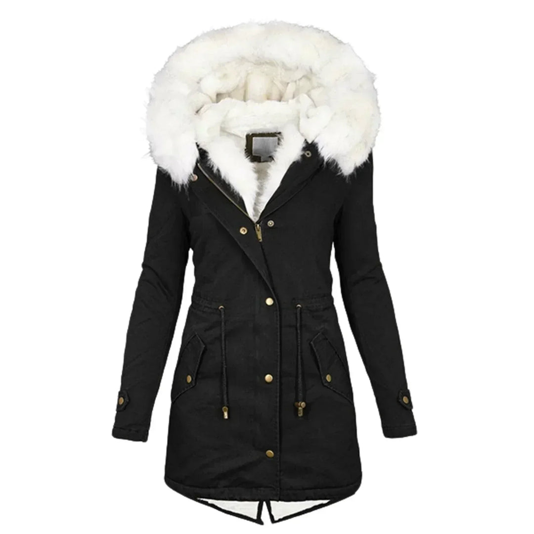 Giulia - Warm Fur-lined Winter Jacket