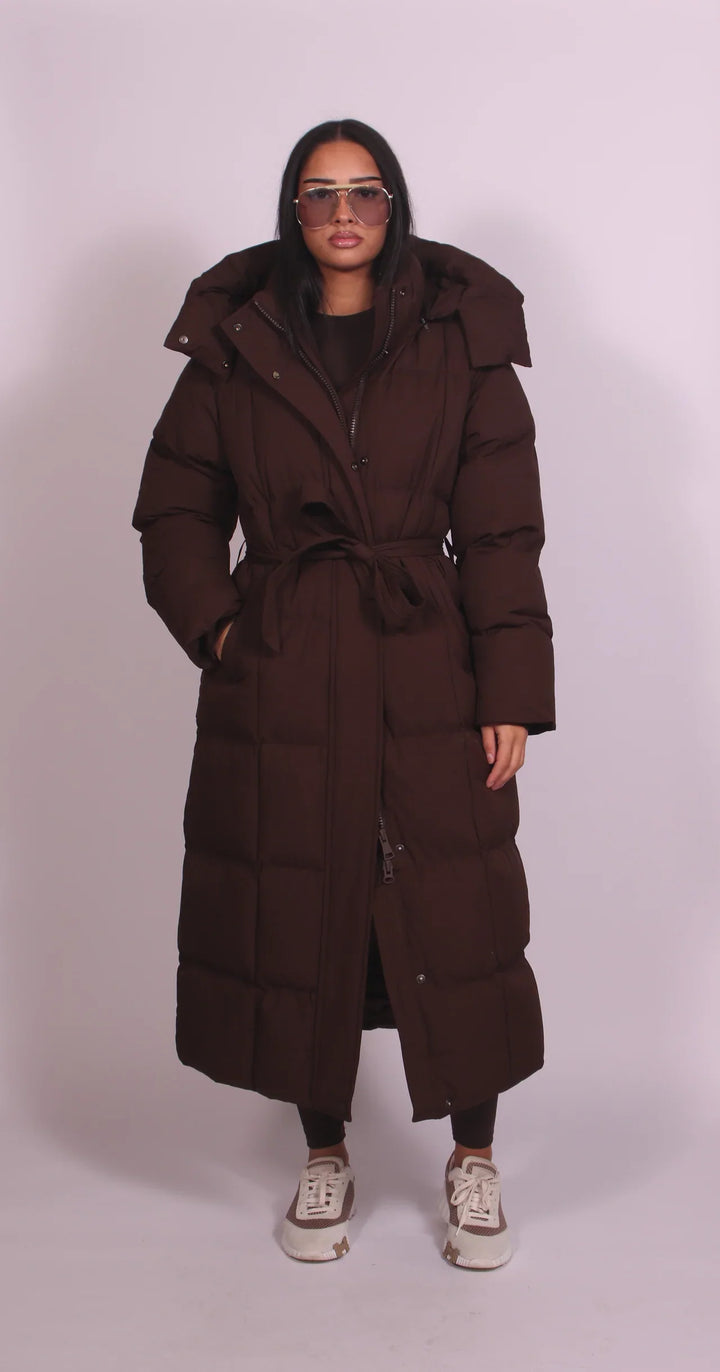 Tami - Long Quilted Winter Jacket