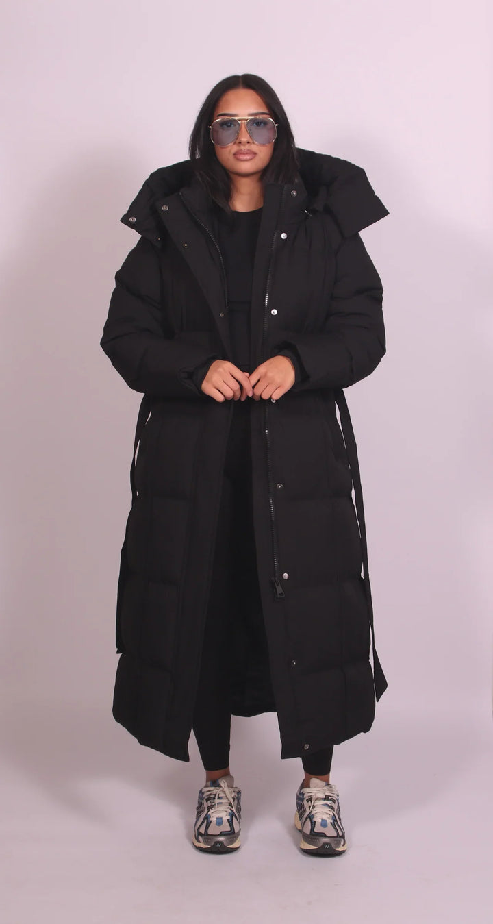 Tami - Long Quilted Winter Jacket