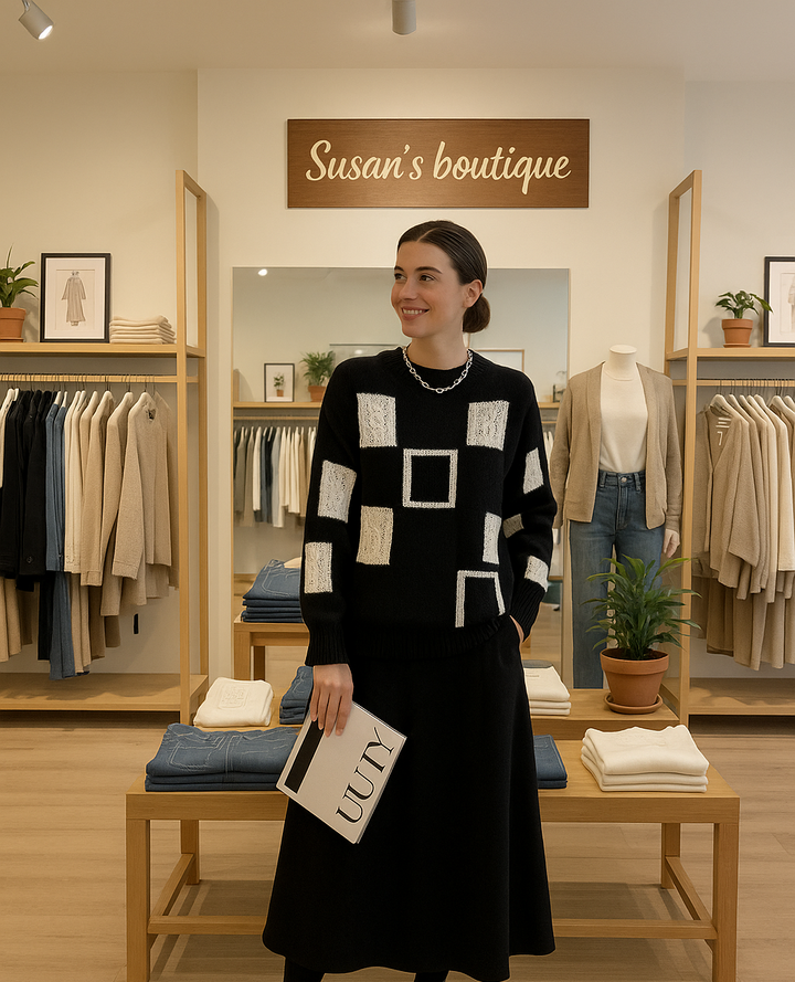 LINA™ - Elegant Knit Sweater