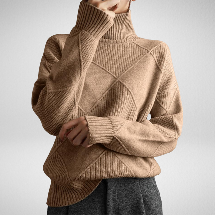 Lauren - Casual Turtleneck Pullover