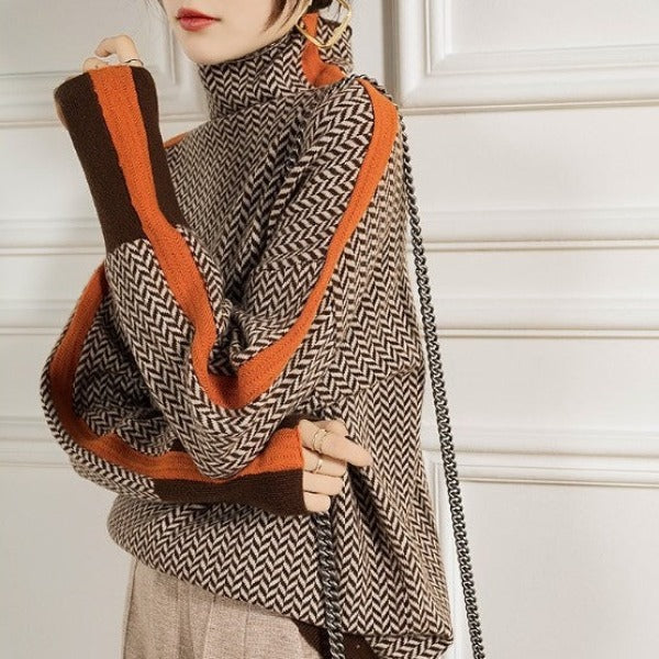 Birgit - Stylish Turtleneck Sweater