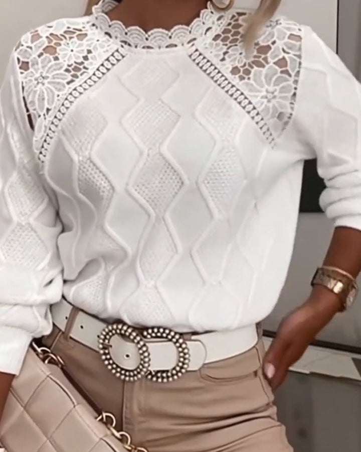 Melissa - Stylish Laced Sweater