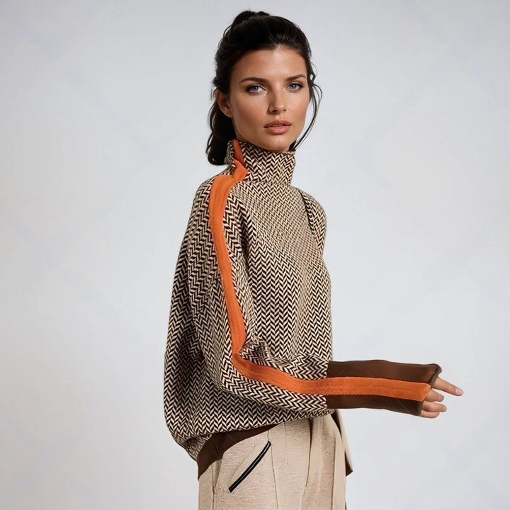 Birgit - Stylish Turtleneck Sweater