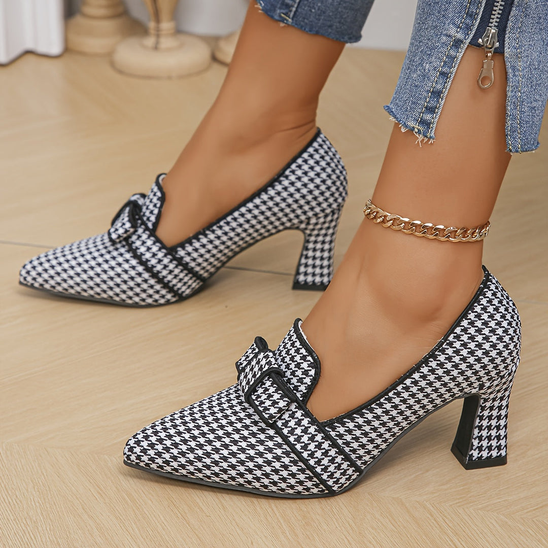 Emma - Stylish Patterned Heels
