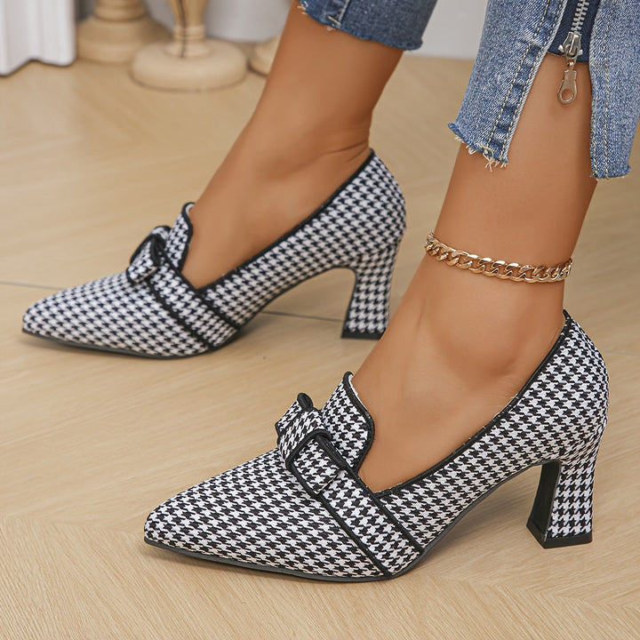 Emma - Stylish Patterned Heels