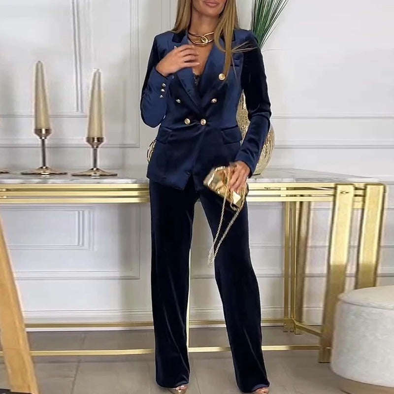 Jennie - Elegant Blazer and Pant Set