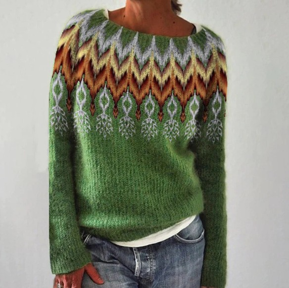 Luzia - Stylish Retro Sweater