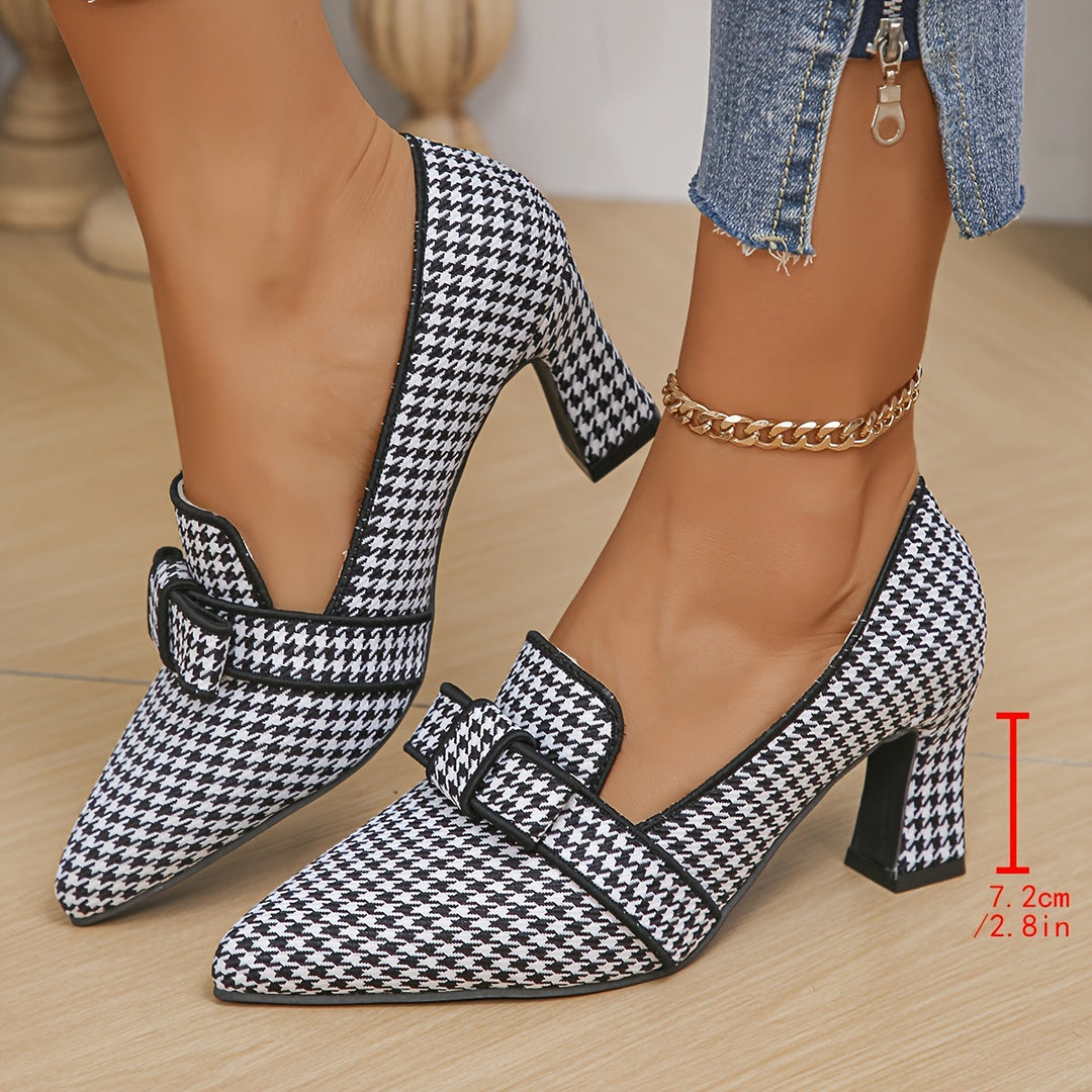 Emma - Stylish Patterned Heels