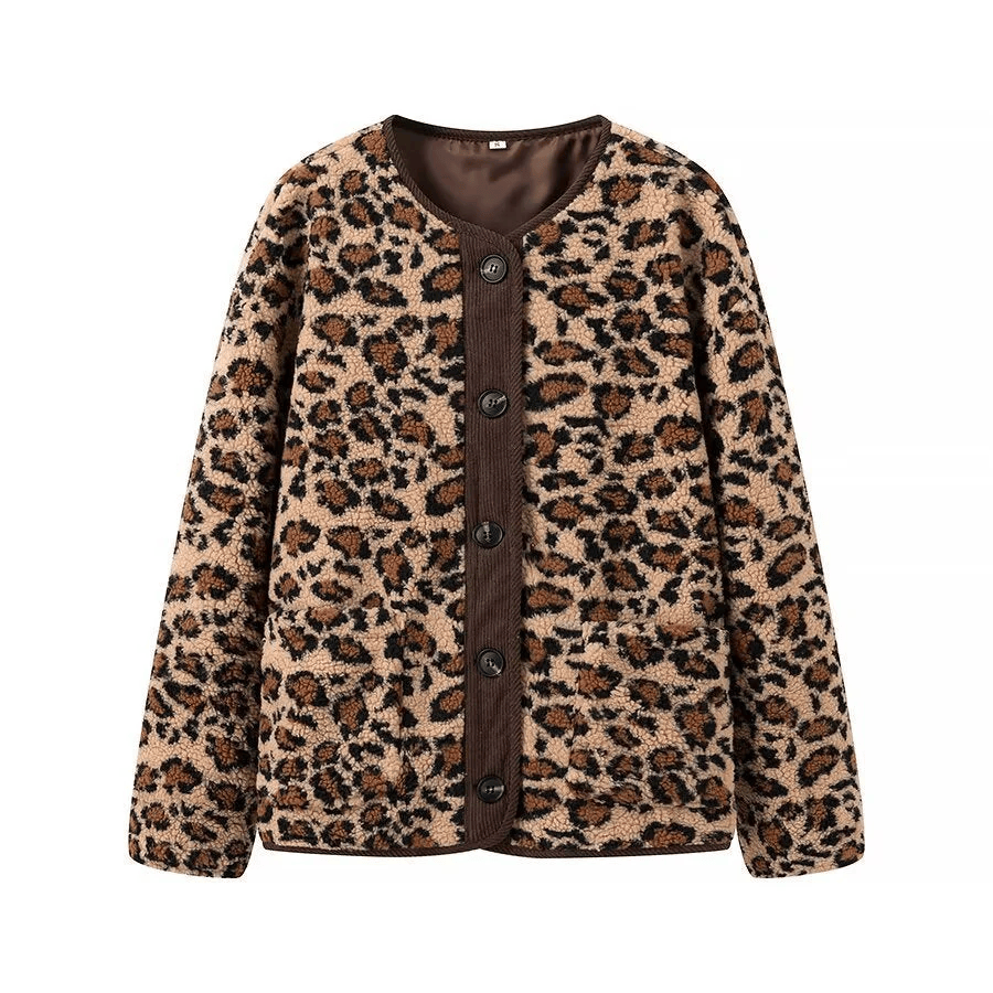 sample needs edit DIANA™ - Leopard Winter Jacket