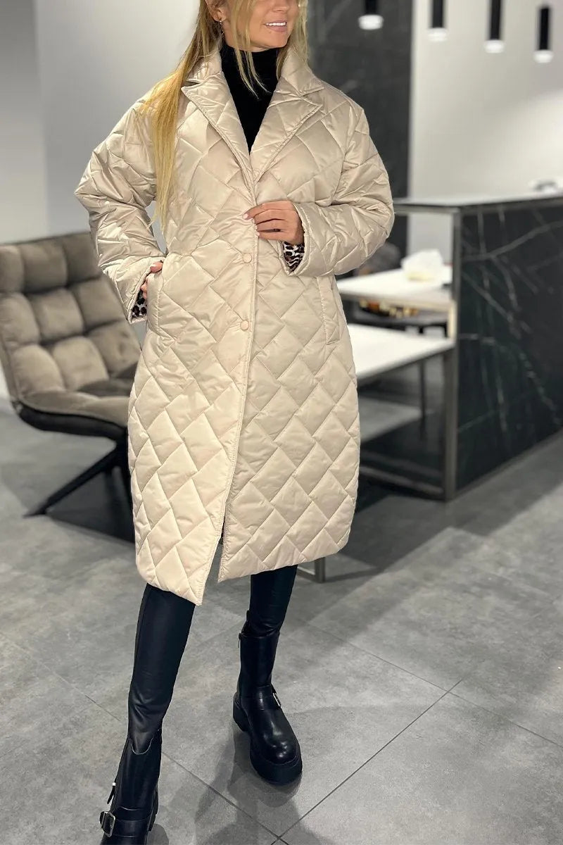 Natasha - Warm Quilted Winter Coat