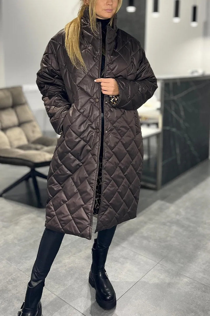 Natasha - Warm Quilted Winter Coat