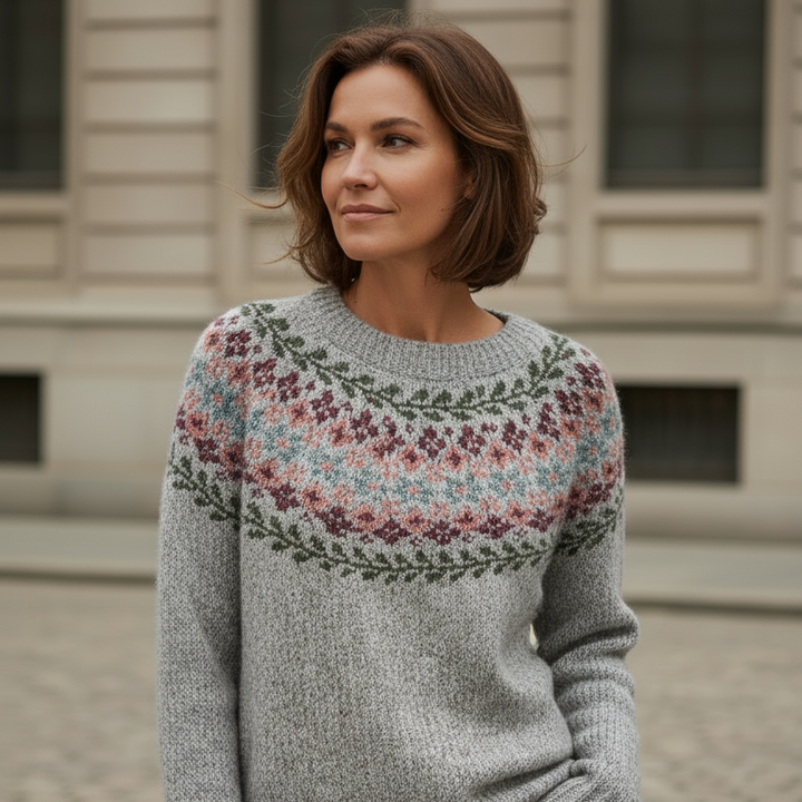 Silvana - Stylish Retro Sweater